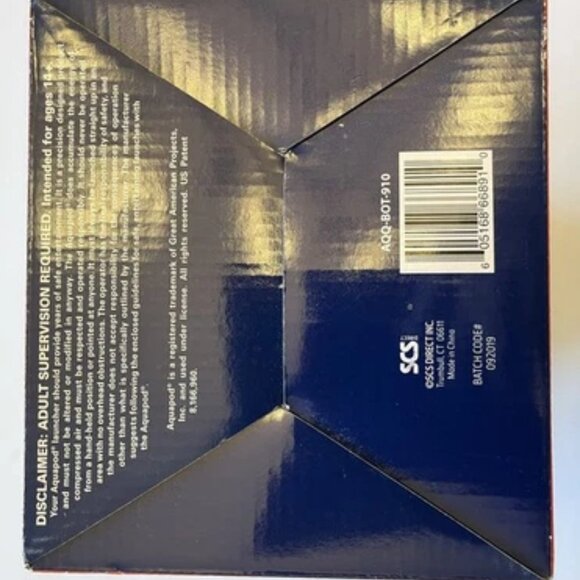 The Original Aquapod Rocket Bottle Launcher Kit Launches Soda Bottles 100' NEW - Picture 6 of 6